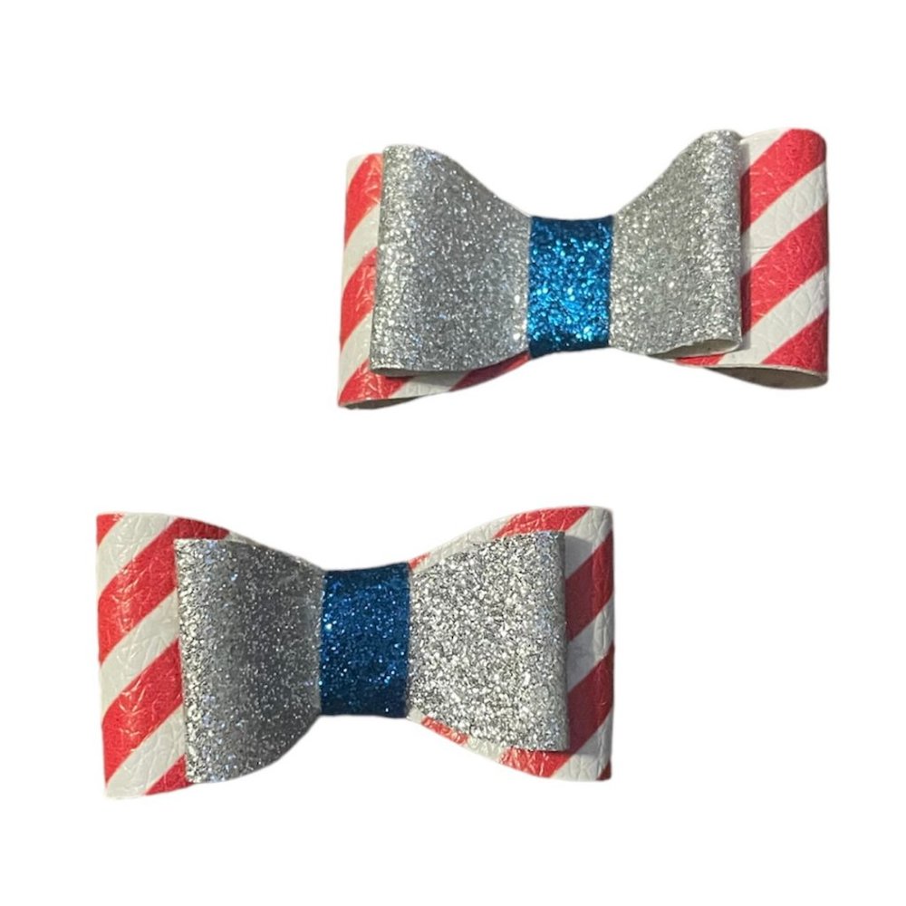 Fourth of July Hair Bows
